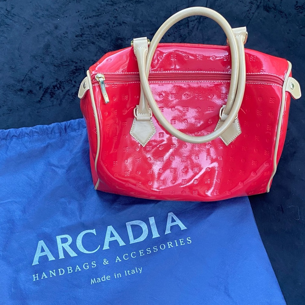 Authentic Arcadia,bag made in Italy 1 zipper bag